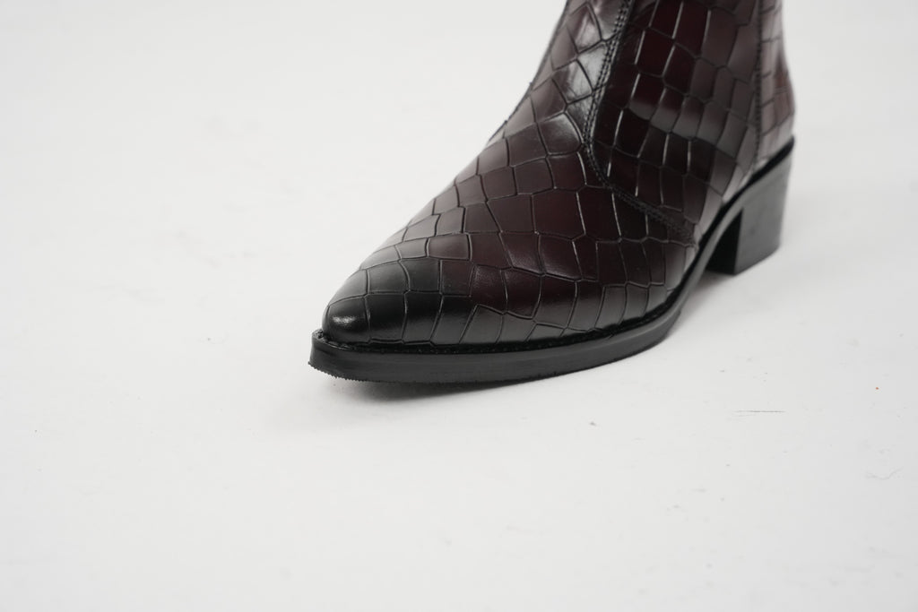 Burgundy Cuvier Boots