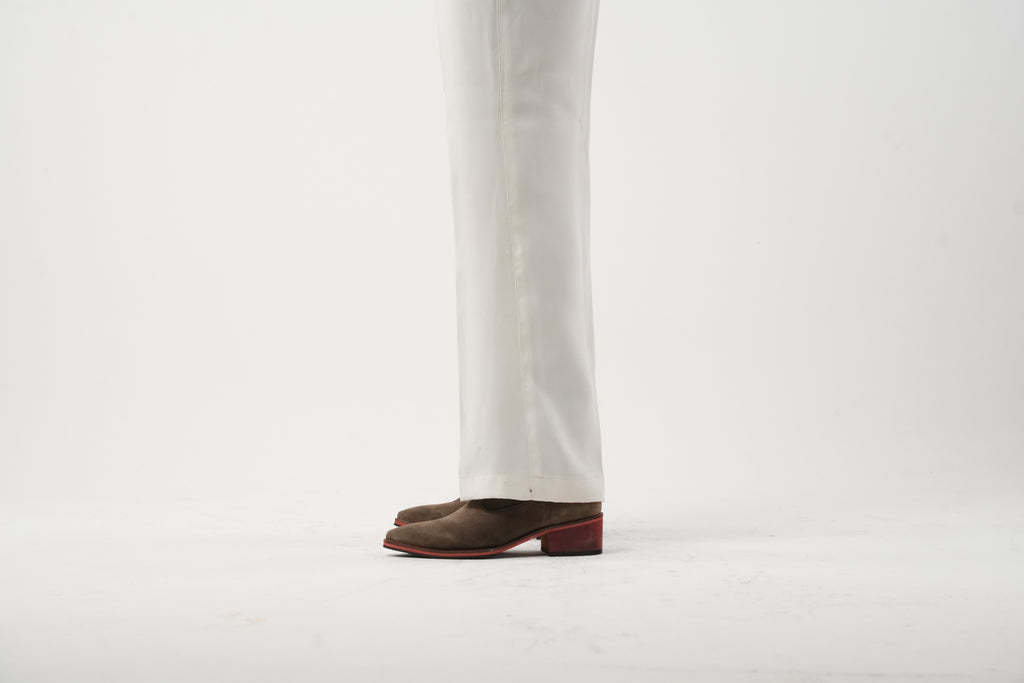 Walnut Suede Boots