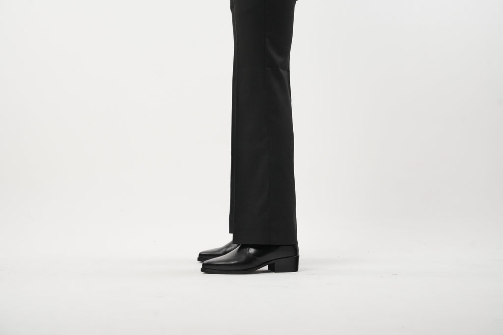 Onyx Calfskin Boots