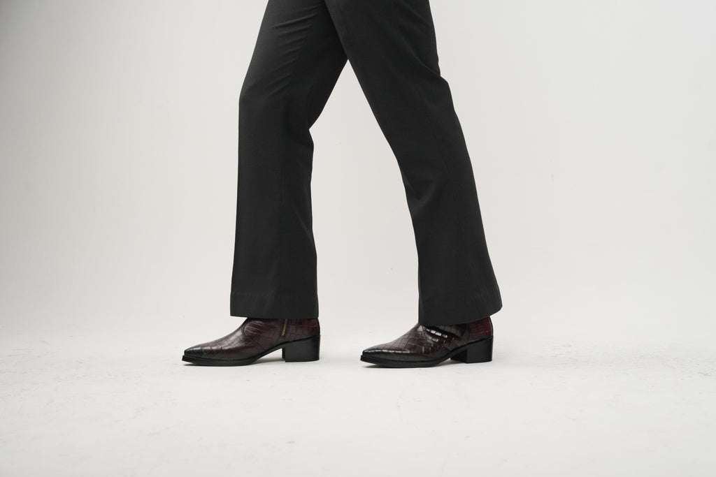 Burgundy Cuvier Boots